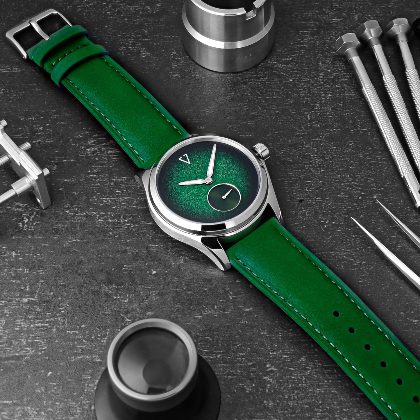 Aryon Minimal Enamel Automatic Green - Limited Edition